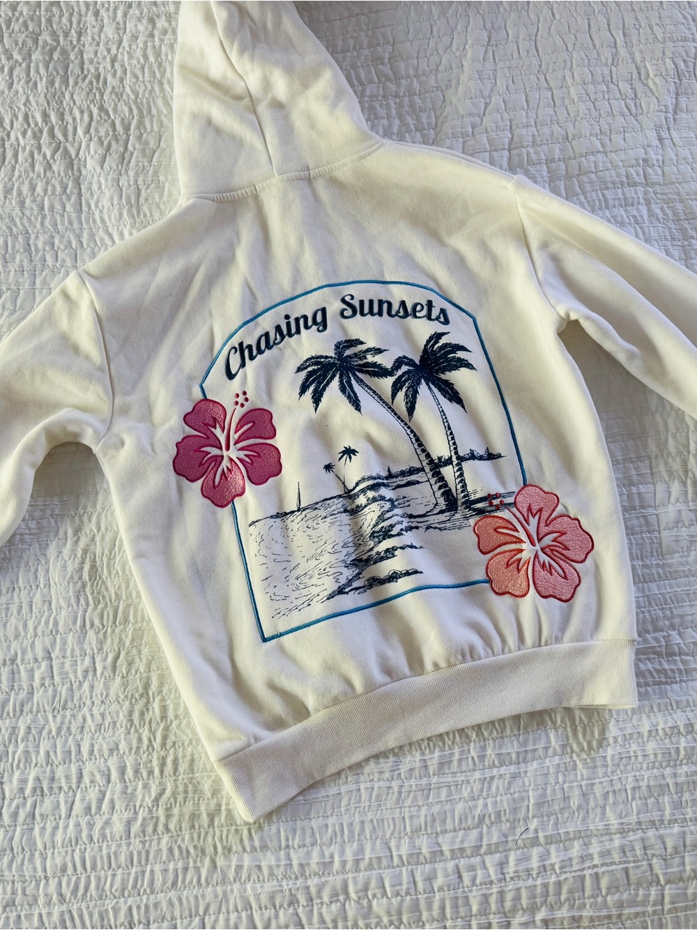 Altard State Chasing Sunsets Cream Hoodie ( XS) - NEW